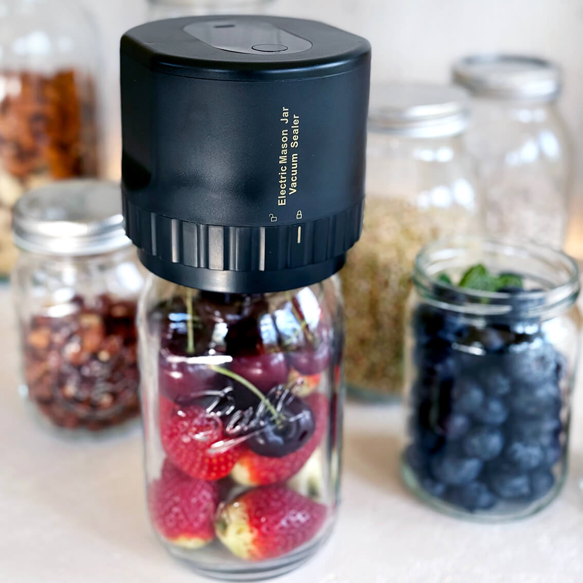 FreshPrep™ Mason Jar Sealer