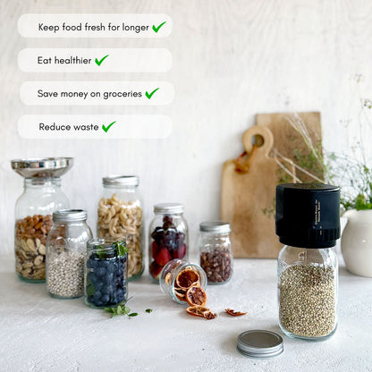 FreshPrep™ Mason Jar Sealer