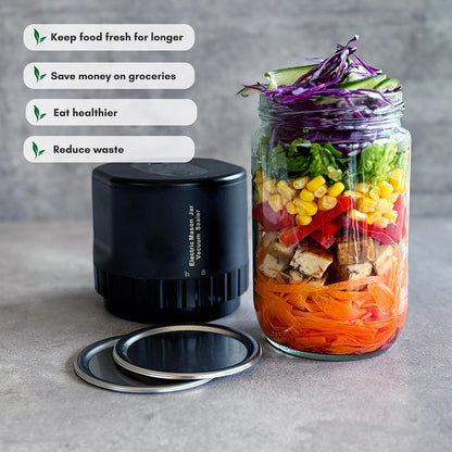 FreshPrep™ Mason Jar Sealer